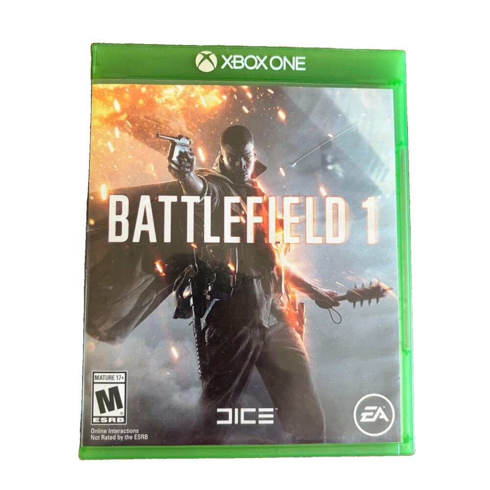 BATTLEFIELD 1 Microsoft Xbox One Complete Tested & Working Video Game